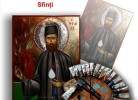 Icoane cu sfinți pictură bizantină pe lemn