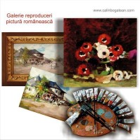 Galerie reproduceri pictură românească în ulei pe pânză
