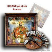 icoane pe sticlă Roxana picturi naive pe sticlă icoane tradiționale pictate pe sticlă