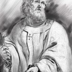 Reproduceri picturi clasice – etapa de desen pregătitor