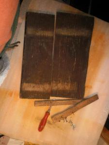 restaurare icoană pe lemn demontare suport și accesorii neconforme 