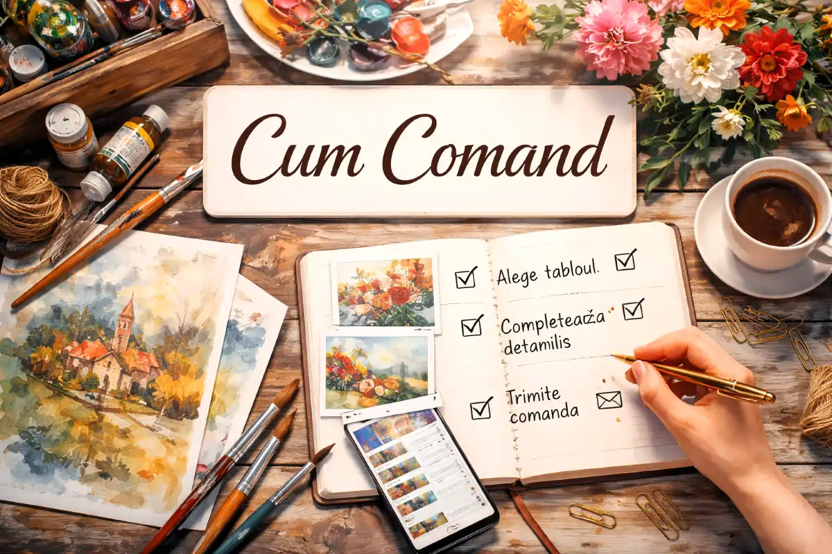 Ghid complet pentru comandarea picturilor originale și icoanelor