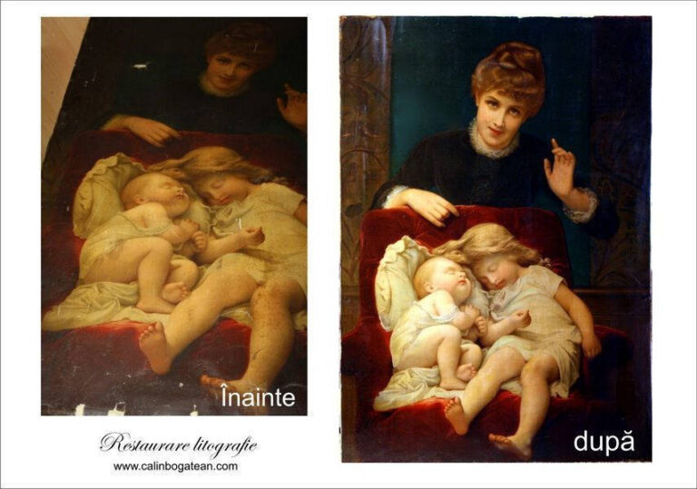 Restaurare litografie