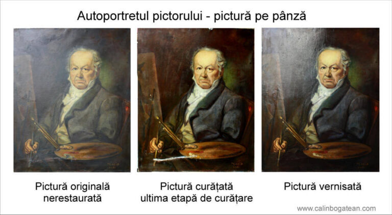 RESTAURARE tablou pictorul