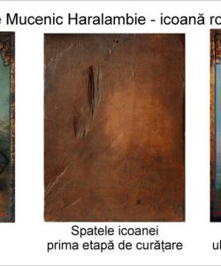 Restaurare icoană Sfântul Haralambie