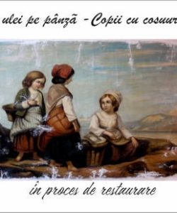 RESTAURARE-pictura-copii-cu-cosuri-imagine-comparata