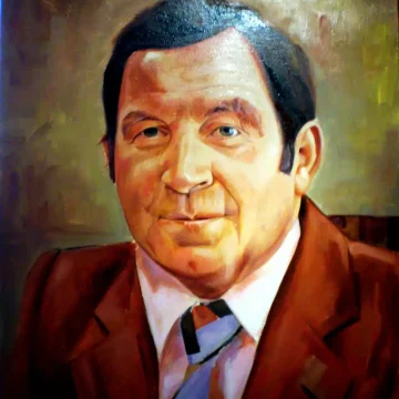 Portret de bărbat
Pictură, ulei pe pânză, 2015
60 × 50 cm Portret masculin în pictură figurativă contemporană, realizat în ulei pe pânză de Călin Bogătean